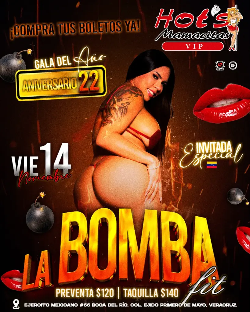 La Bomba Fit Hots Mamacitas Vip ANIVERSARIO POST